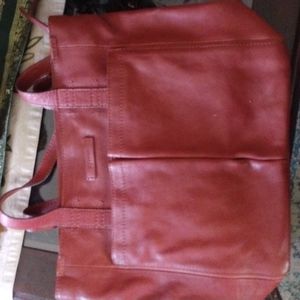 Frye leather tote